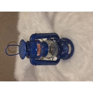 Vintage Blue Moon Light Railroad Lantern